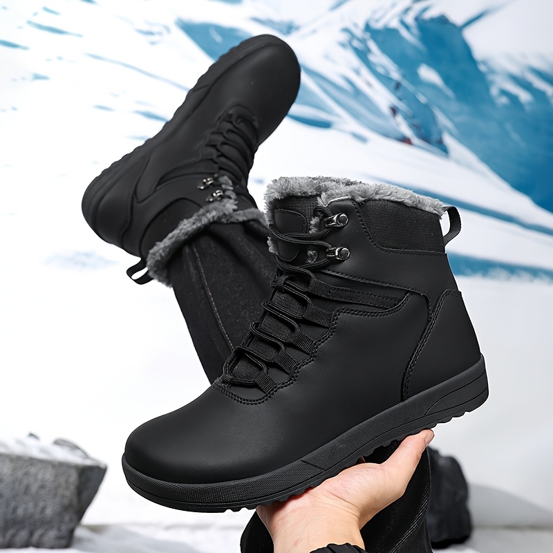 Men's Trendy Outdoor Anti-Slip Warm Hiking Boots