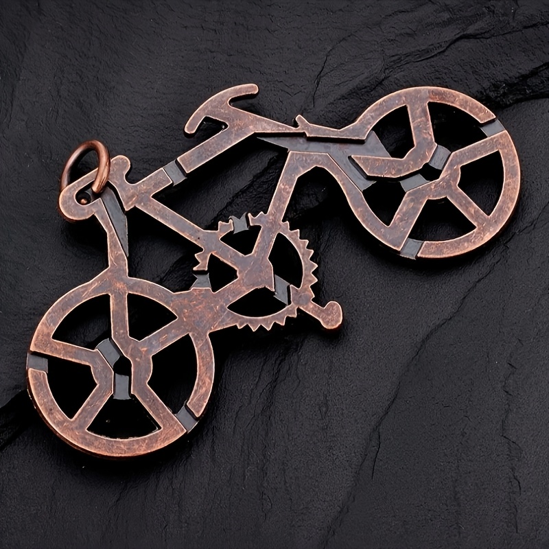 

Metal Bike Puzzle Challenge - Birthdays, Anniversaries & Bachelorette Parties | Ideal Gift For Christmas, Halloween & New Year | Suitable For Teens 14+, No Electricity Needed