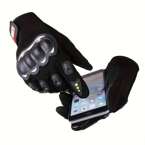 motorcycle motorcycle gloves all finger mens protective outdoor rider long finger sports breathable racing riding gloves