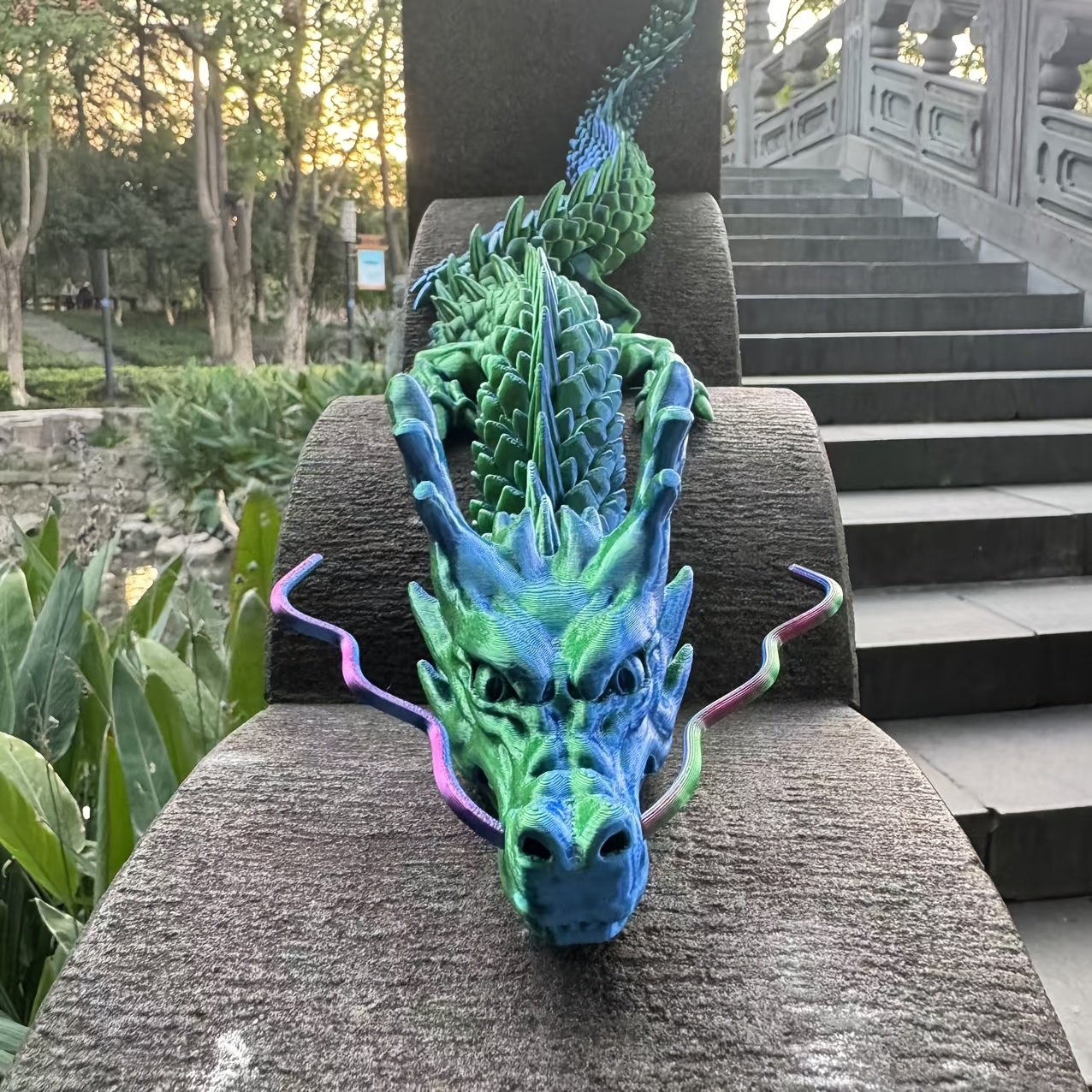giant 35 43 inch 3d printed dragon statue vibrant - Temu Hungary