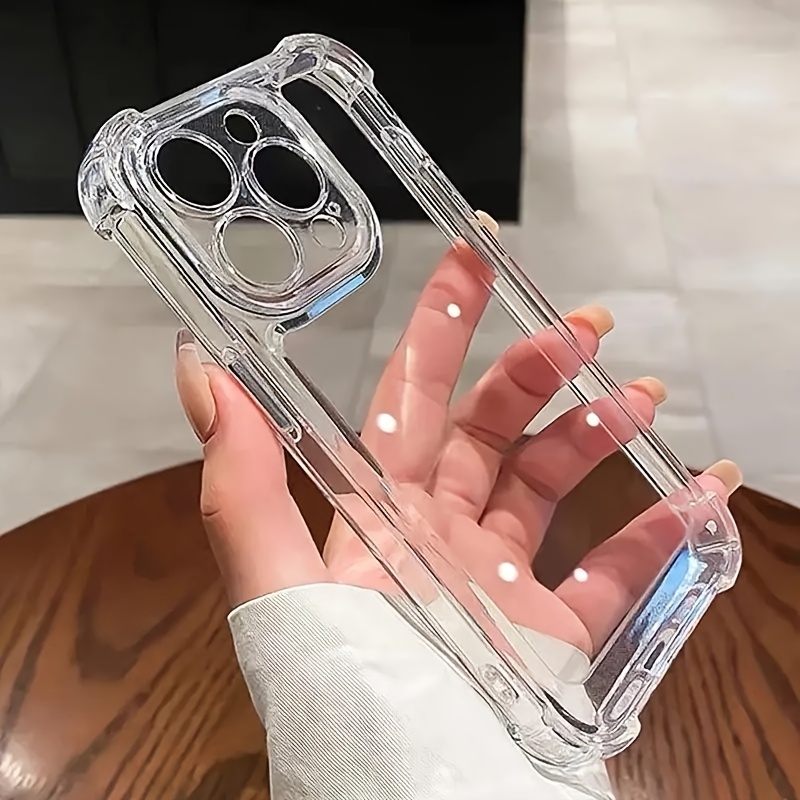 

Étui de pare-roue aux chocs transparent pour les modèles , 15, 14, 13, 12, 11 , X, Xs Max, Xr, 8, 7 Plus, offrant une protection TPU transparente de qualité supérieure.