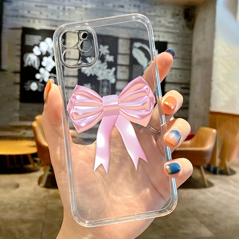 

Bowknot Printed Phone Case For Iphone 14 13 12 11 Xs Xr X Plus Pro Max Mini For Easter Day