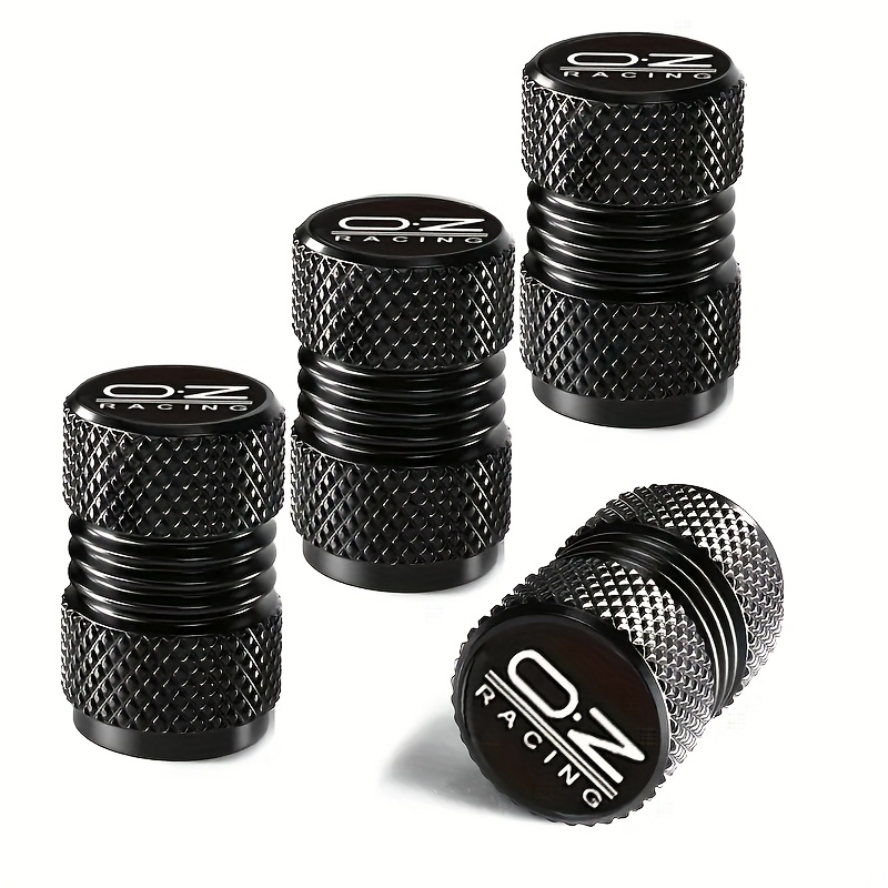 4pcs Set Creative Pattern Chrome Tire Valve Caps For Cars, Motorcycles, Trucks, And Bikes - Grip & Durability, Auto Wheel Accessories