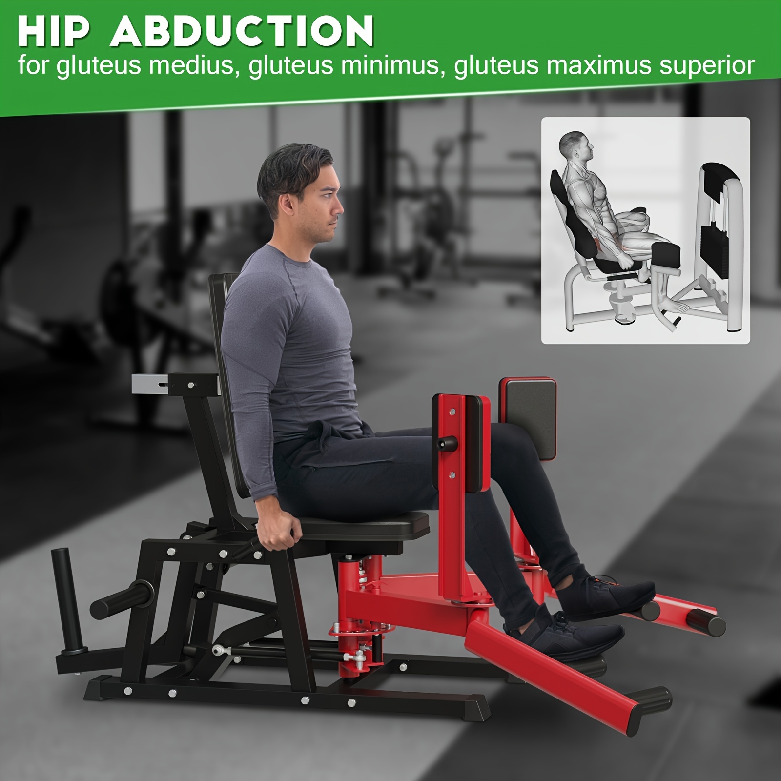 Multi Hip Adduction Standing Hip Abduction Machine Hip Inner Leg