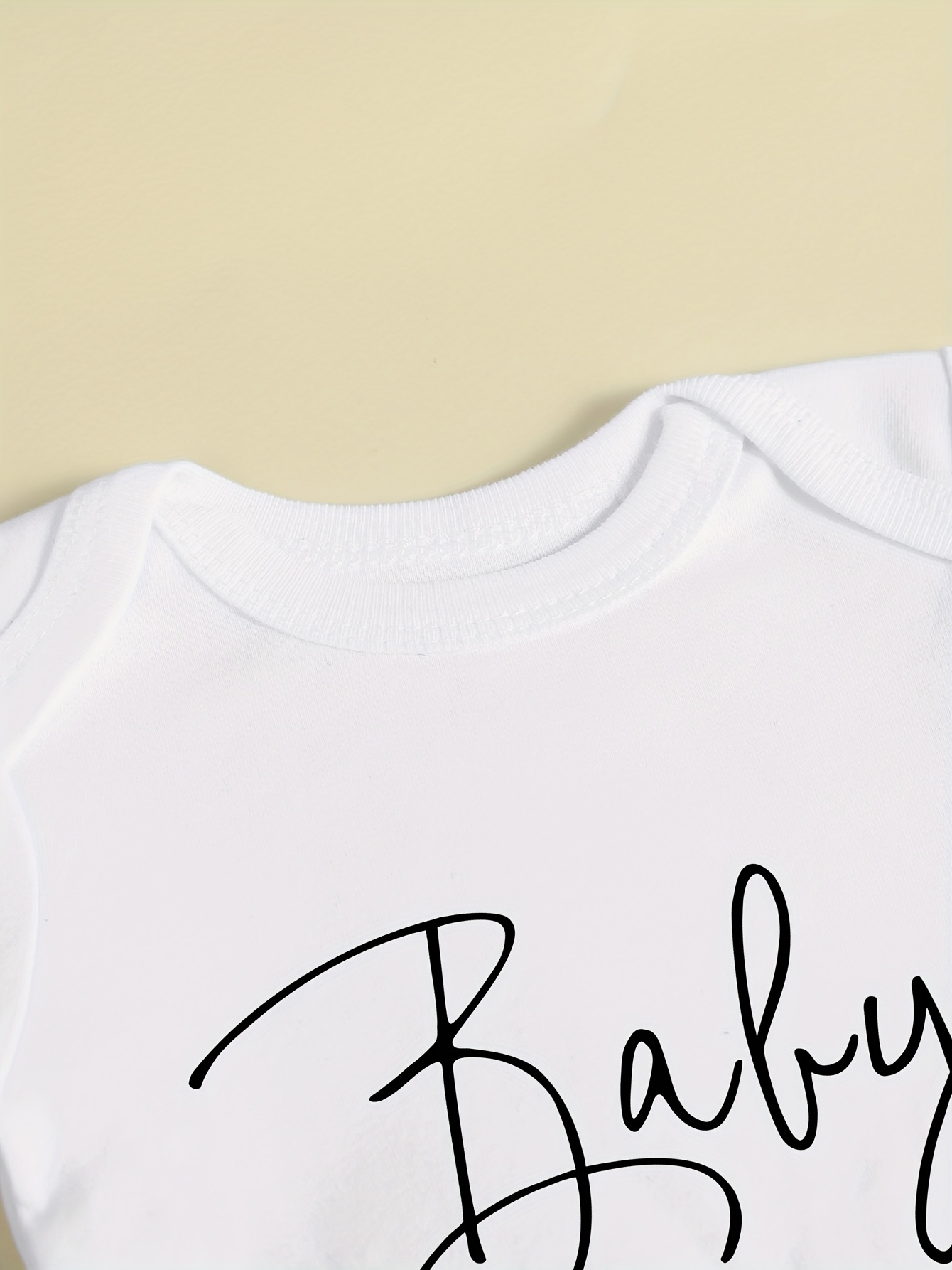 Body Bébé "Baby 2026" Noir Avec Texte Blanc - Annonce Grossesse Originale, Unisexe, Pressions Pratiques - 5