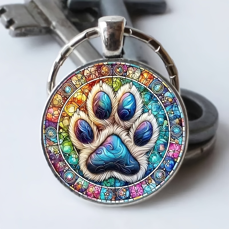 

1pc Alloy Diy Keyring Paw , Keychain Car Pendant, Unisex Jewelry Accessory For Wedding, , Graduation, Christmas,