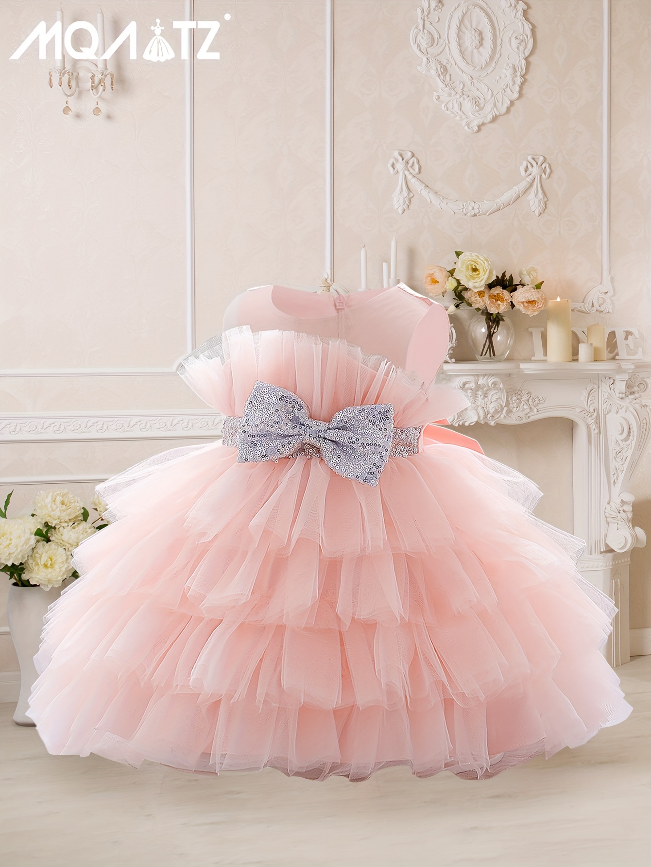 Vestito Principessa Compleanno Ragazze Bambino Vestito Tutu - Temu