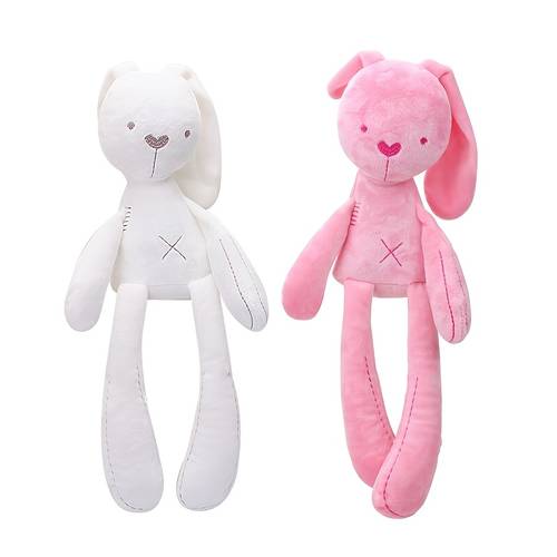 0 3 years plush doll with long legs soft baby bunny stuffed animal toy to 1st birthday gift for christmas easter birthday present cuddly for decor