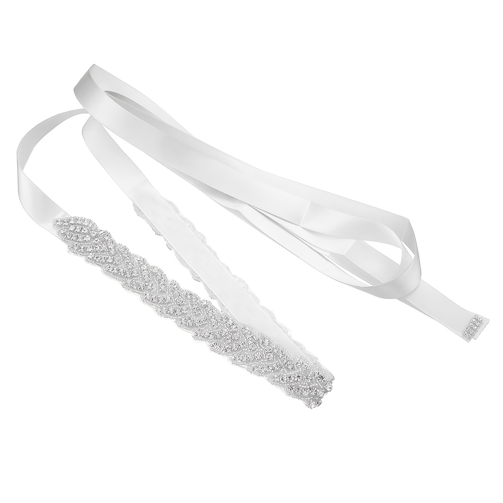 glitter belt for dress Elegant Sparkle Rhinestone Belt main image 1