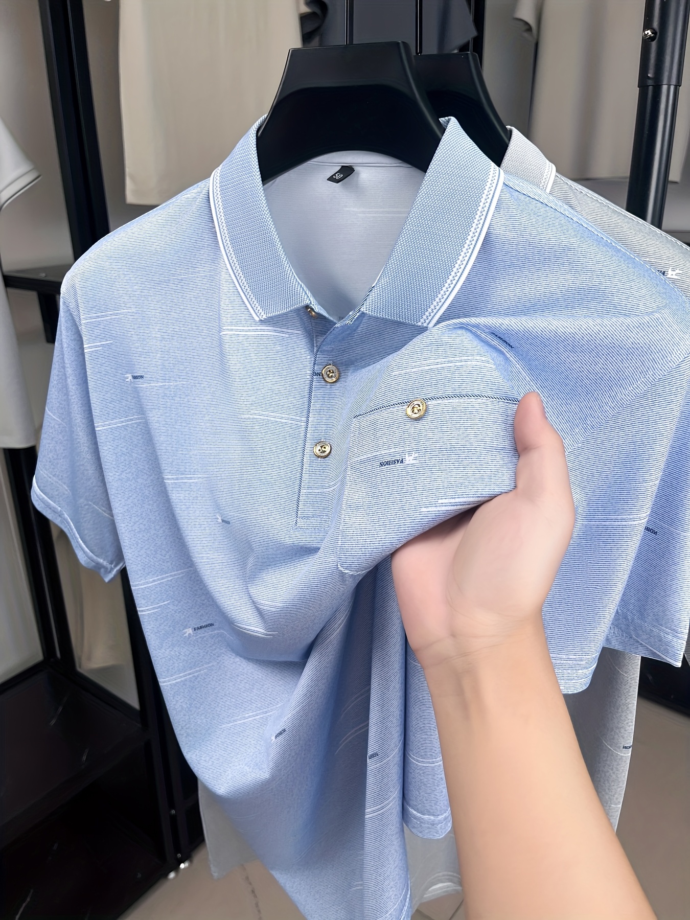 μαύρο λευκό σορτς με 2 πλάτη και 2 πλάτη - καλοκαιρινό σπορ, αναπνευστική πολυεστέρεια, γύρω λαιμό, γεωμετρική εκτύπωση, ιδανικό για καλοκαιρινό στυλ Στοιχεία είδους 2