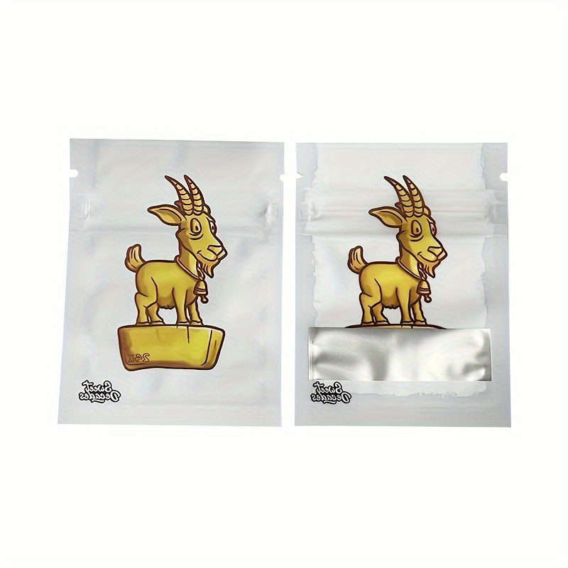 100pcs Reusable Sealable Storage , Plastic Smell Pouches For Tea, , Spices, - & Portable Packaging