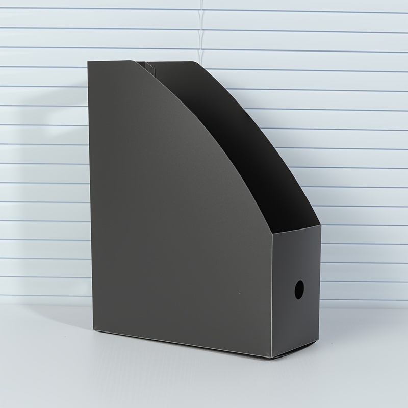 Image of Large Capacity Desktop Book Storage Bookshelf, Sorting And Organizing Files, Foldable And Minimalist Storage Box Suitable For Schools, Offices, And Study Rooms