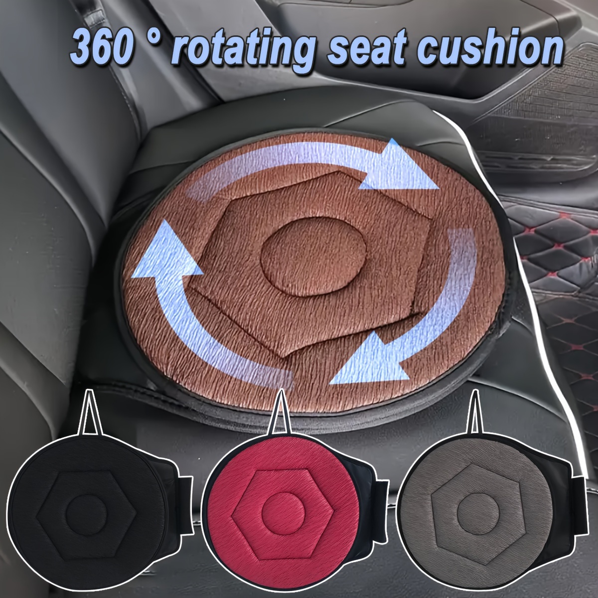 

Ergonomic 360° Rotating Foam Car - Portable, & ,