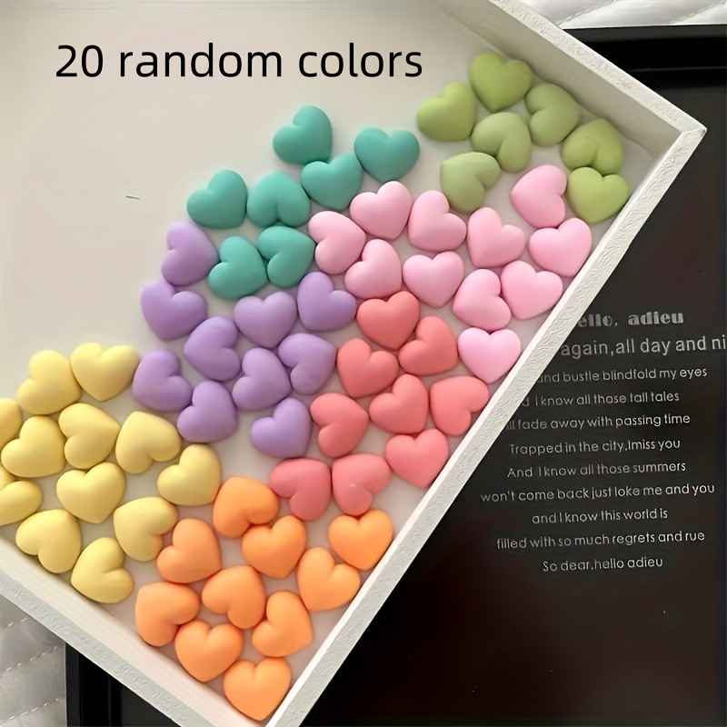 

20 Random Colors, Hearts, Hearts, Wishes, Stars, Flowers, Diy Resin Accessories, Cream Glue, Phone Cases, Drip Glue, Hair Accessories, Hair Accessories Materials [specific Subject To Actual Product]