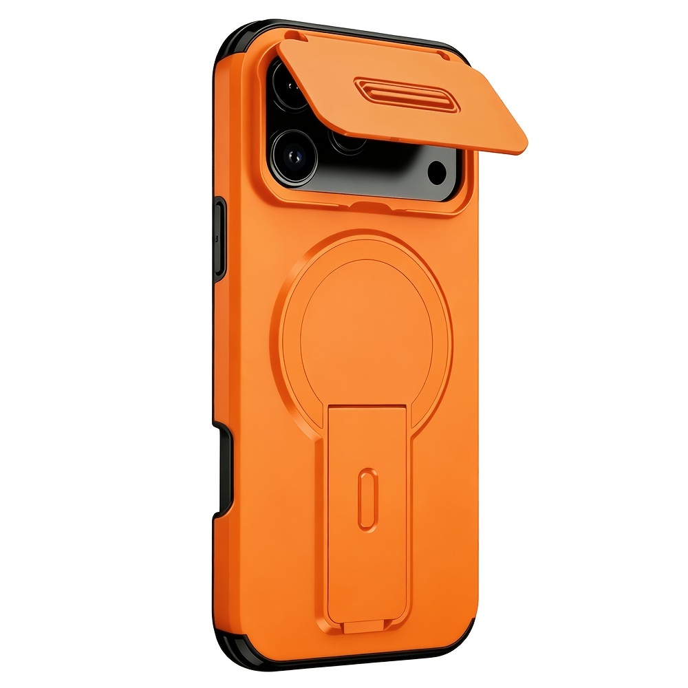 Phone Case - Shockproof Protector Heavy Hard Case With Stand For Iphone 17 Pro Pro Max 15 Pro Max