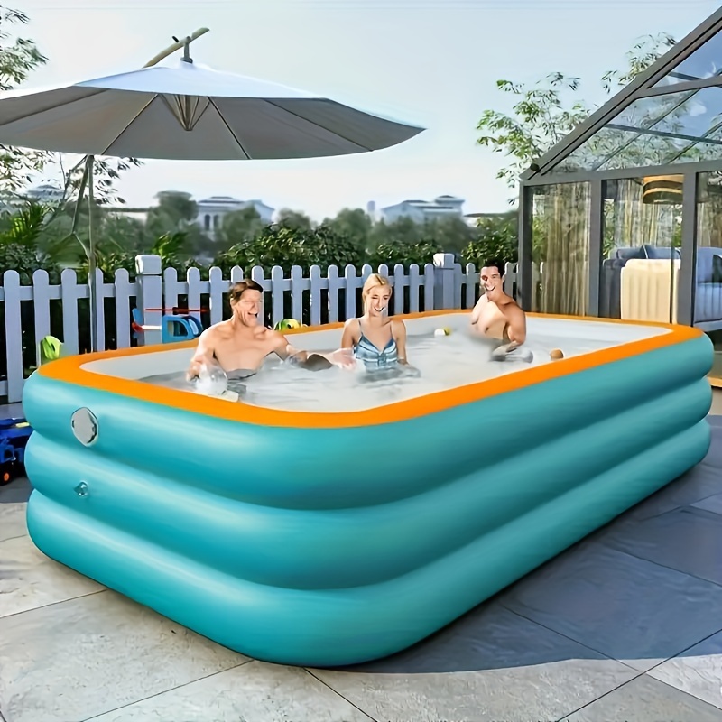 

Non-inflatable Swimming Pool Non-installation Open Ready-to-use Bath Outdoor Large Family Pool