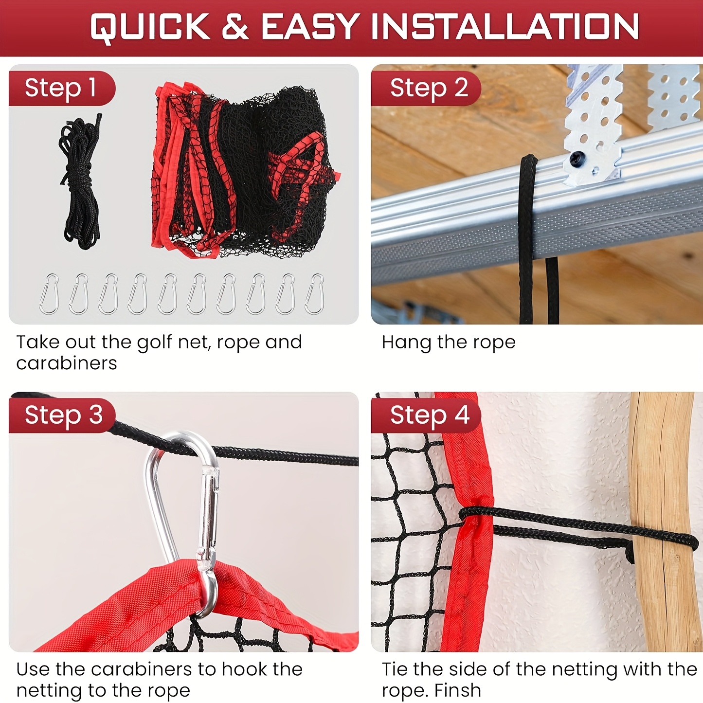 Golfnät detalj