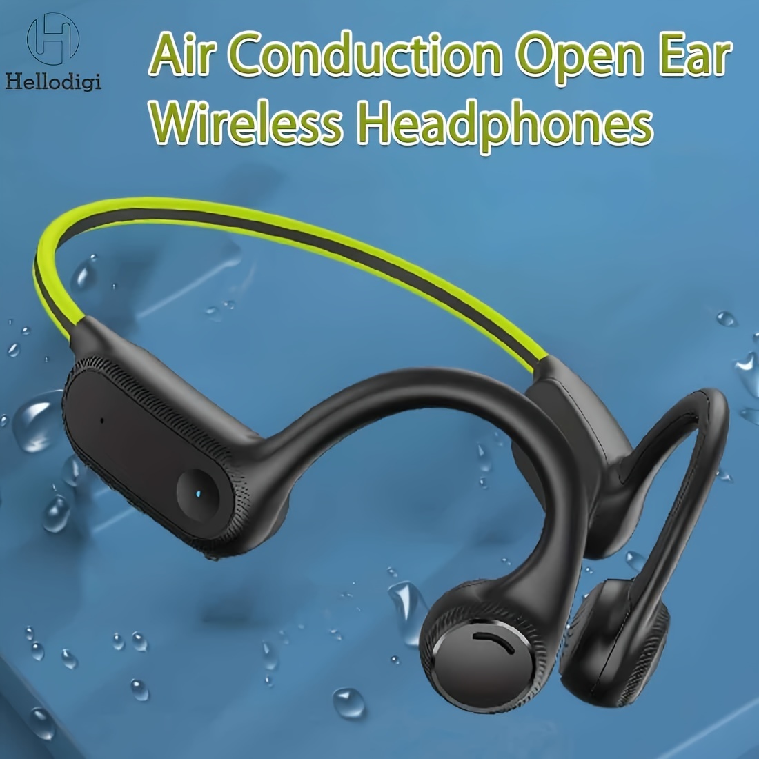 Air Conduction Open Ear Wireless Headphones Headphones With Noise Canceling MIC Stereo Headphones Up To 10H Playtime Wireless Headset For Running And