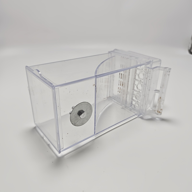 TEMU Automatic Bird Feeder, Durable Acrylic Material, Gravity Feeding Design, With A Collection Tray To Reduce Bird Food Waste, Large Capacity Food