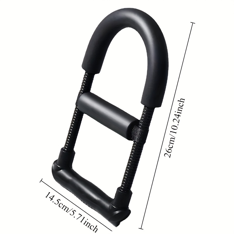 adjustable wrist arm strength grip trainer manual hand grip strengthener with     construction for home gym men women hand exerciser strengthener fitness accessory sleek fitness gear   materials details 3