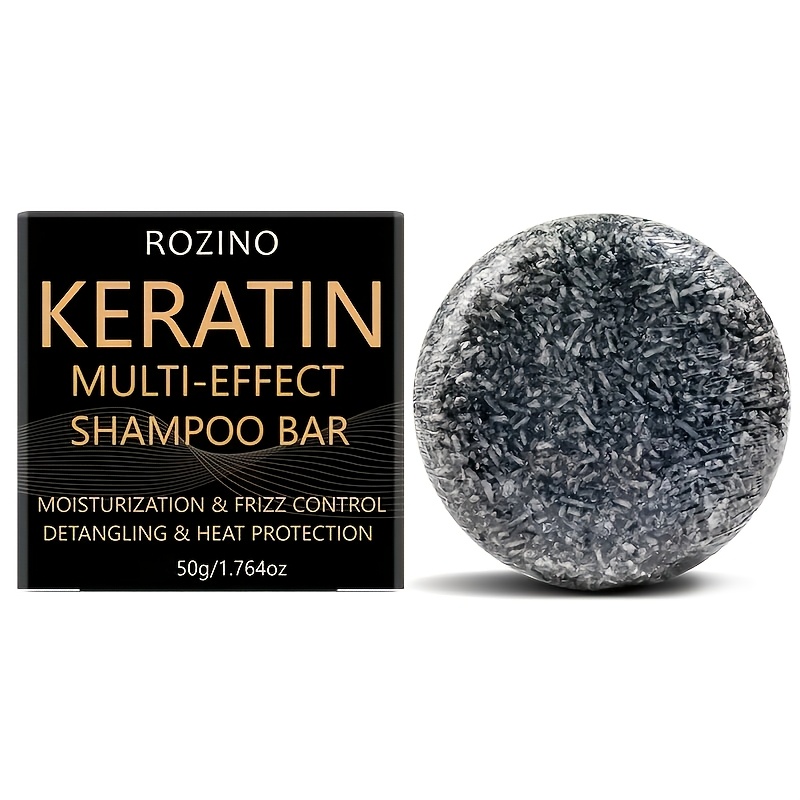 Image of Keratin Multi-effect Shampoo 50g Contains Keratin /moisturizes Hair And Scalp/strengthens Hair/prevents Breakage And Split Ends - Hair Types Including Damaged, Curly, Frizzy
