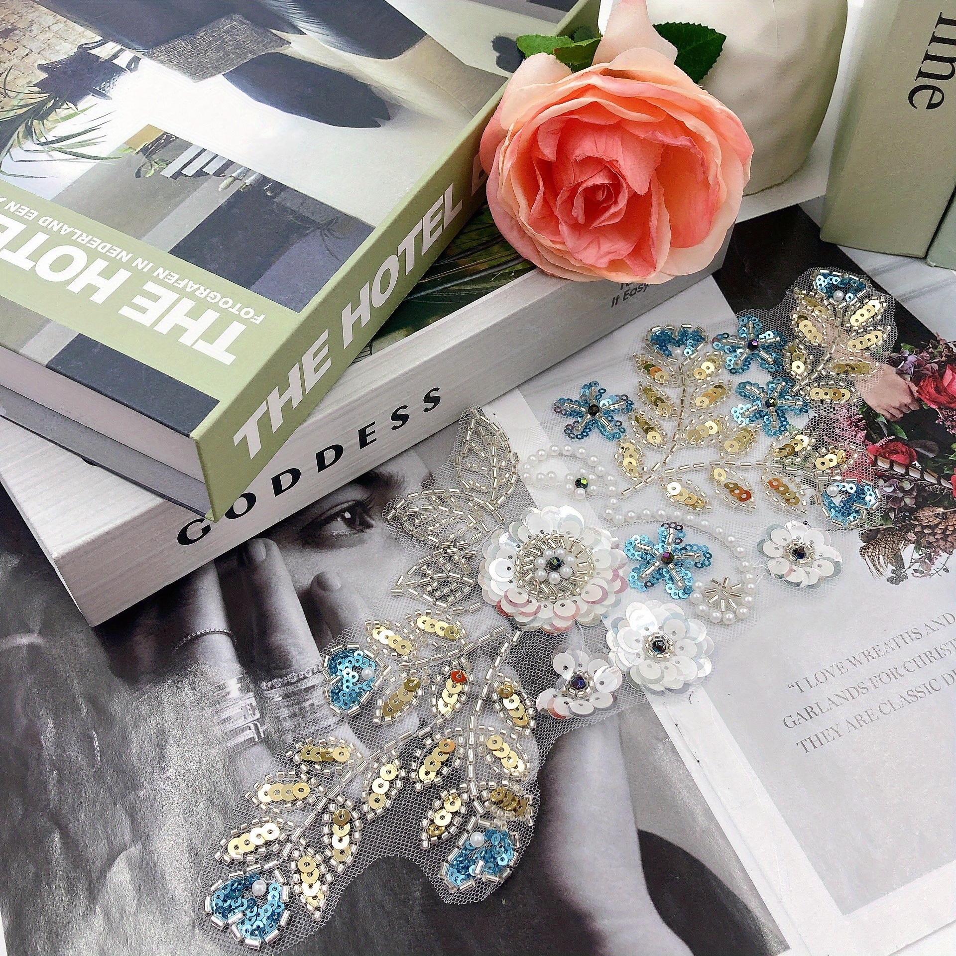 Exquisite Luxury Handmade Flower Brooch, Dress Decoration