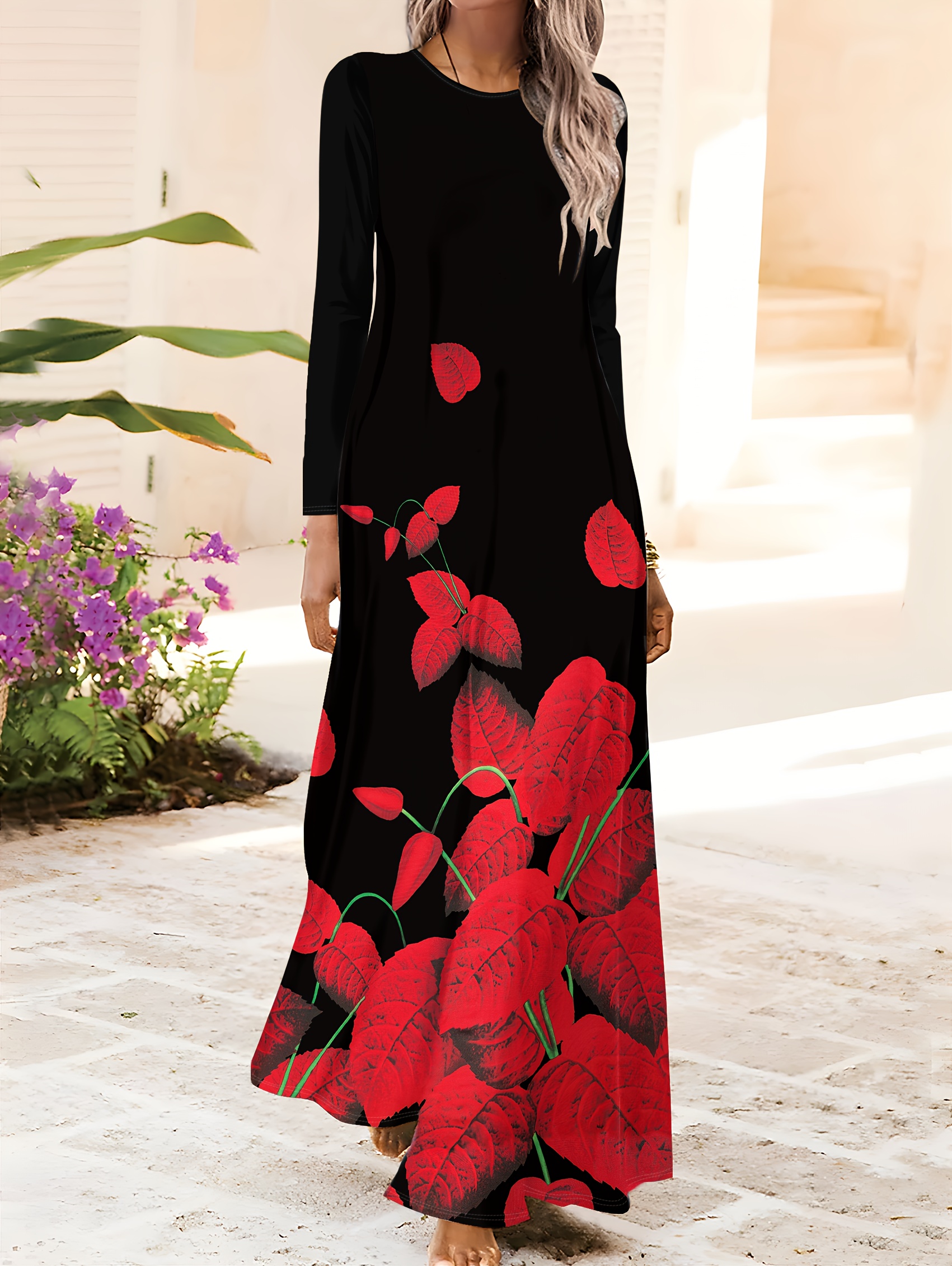 long red dress wedding guest PRETTYGARDEN Women's Summer Wedding Guest Dress Sleeveless Ruffle Form main image 0