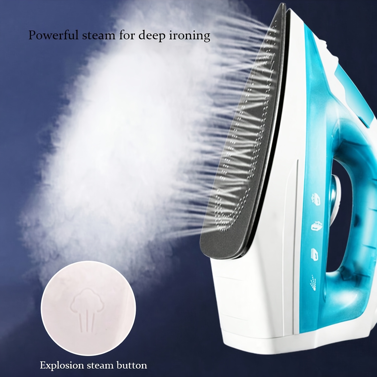 compact travel iron designed for home use featuring adjustable heat settings and   of removing wrinkles from   wet and dry fabrics Product details 4