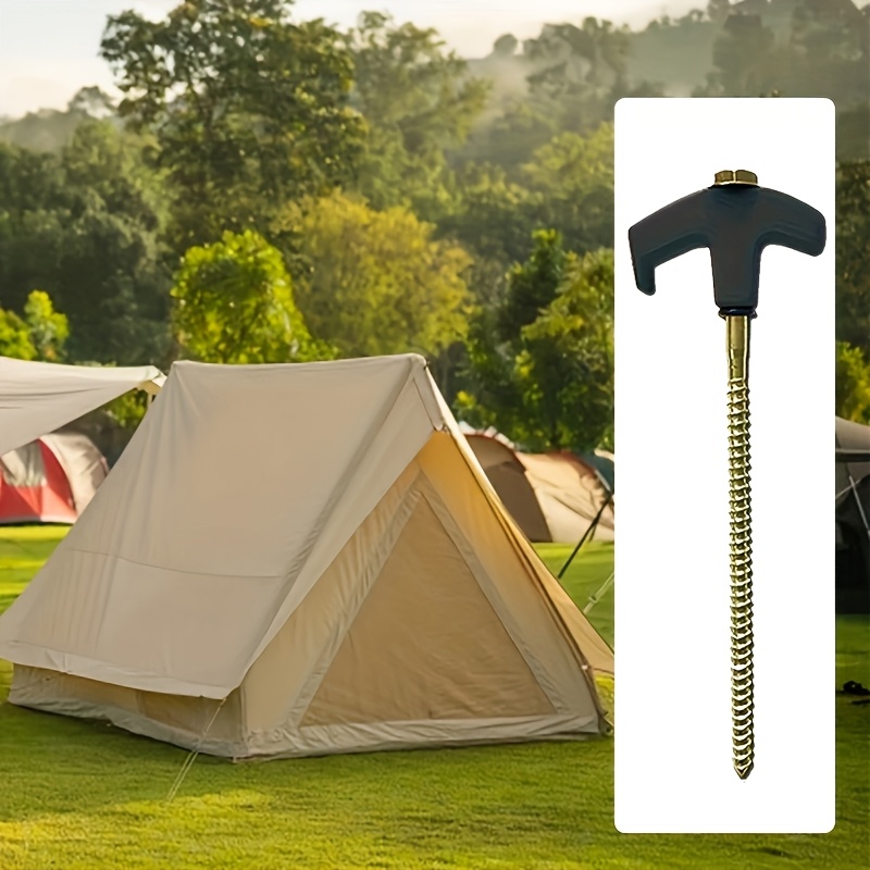 Tent Stakes Screw In Ground Anchors Screw In,2025 Upgrade