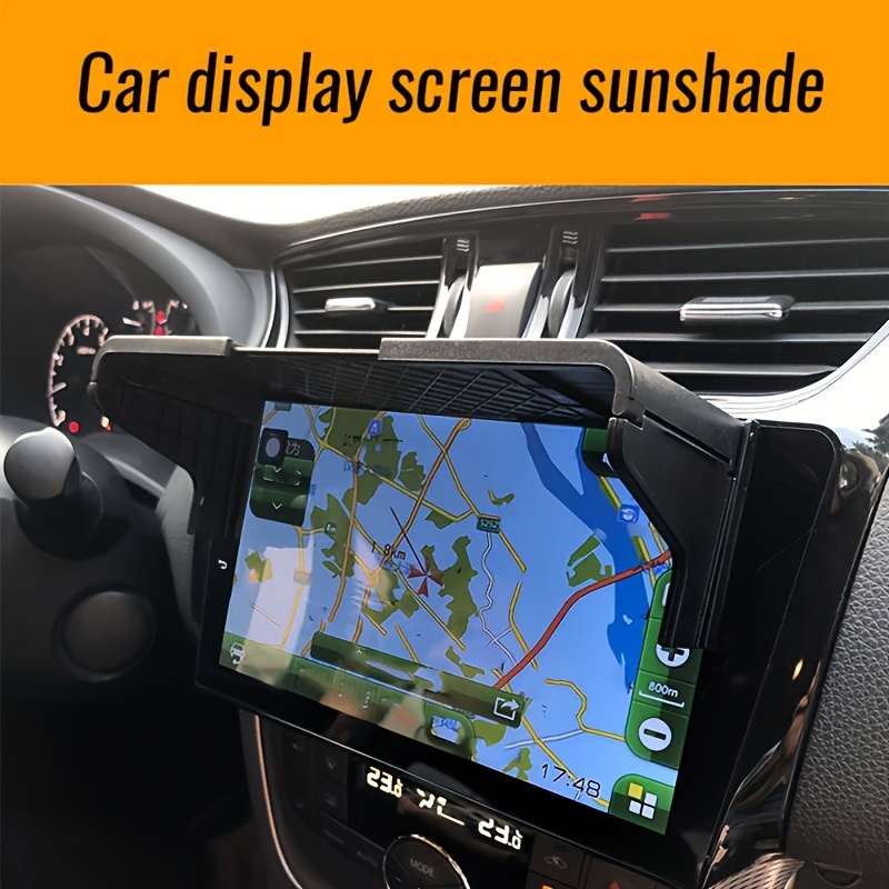 

Car Sun Visor Screen Shade - Fits 7-12" Displays, Durable Plastic Construction
