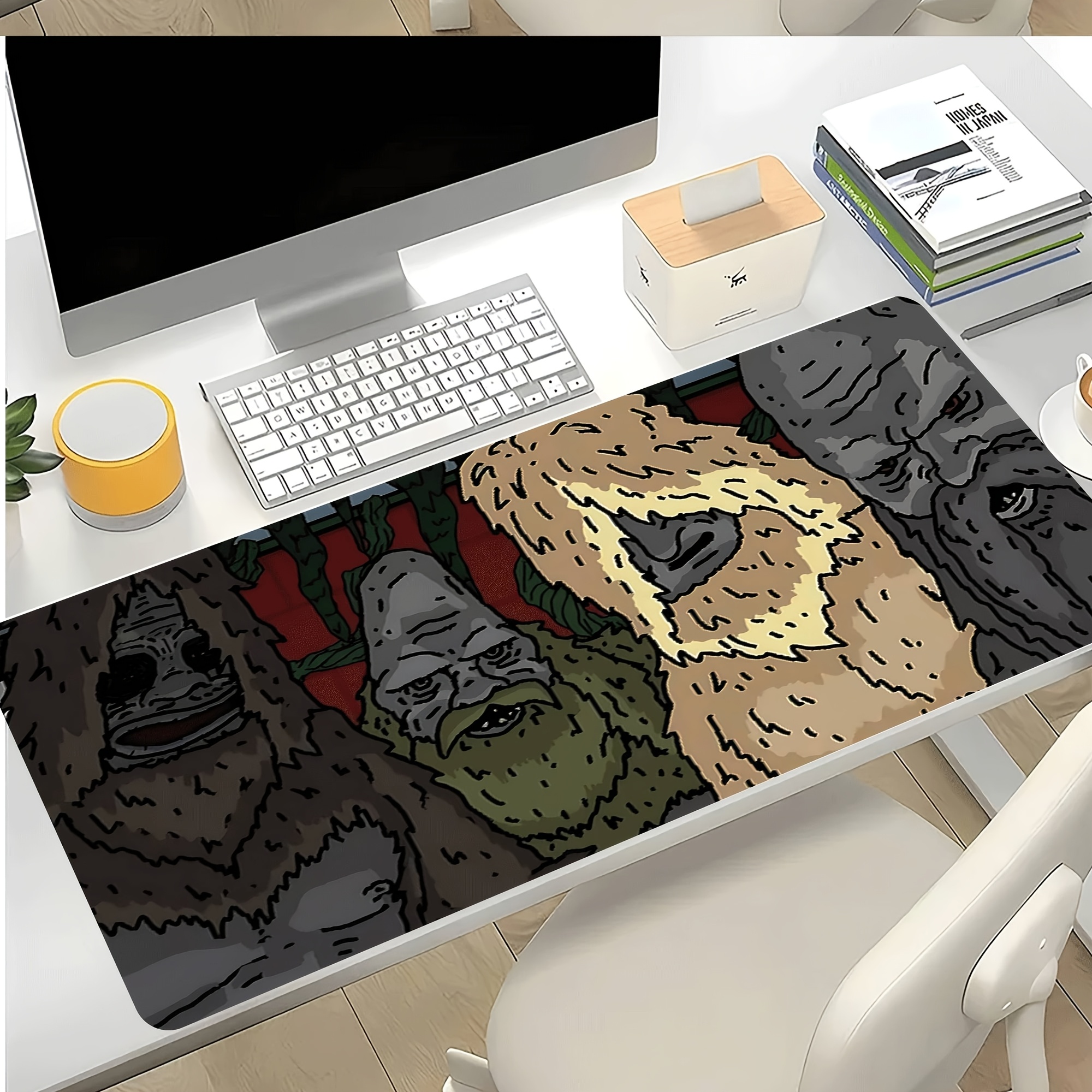 TEMU The Big Lez Universe Wiki Printing Mouse Pad, Gaming Mouse Pad And Pc Desktop Keyboard Mat, Rich , Laptop Protector And Study Desk Mat, Multiple