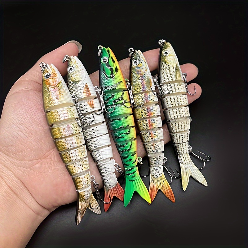 1pc Lifelike Multi-* Fishing Lure, 22g, 4.92inch - Realistic Minnow Design  with Treble Hook, for Freshwater & Saltwater, Targets * Salmon, Tuna &  More, Versatile Fishing Lure|Realistic Fish ...