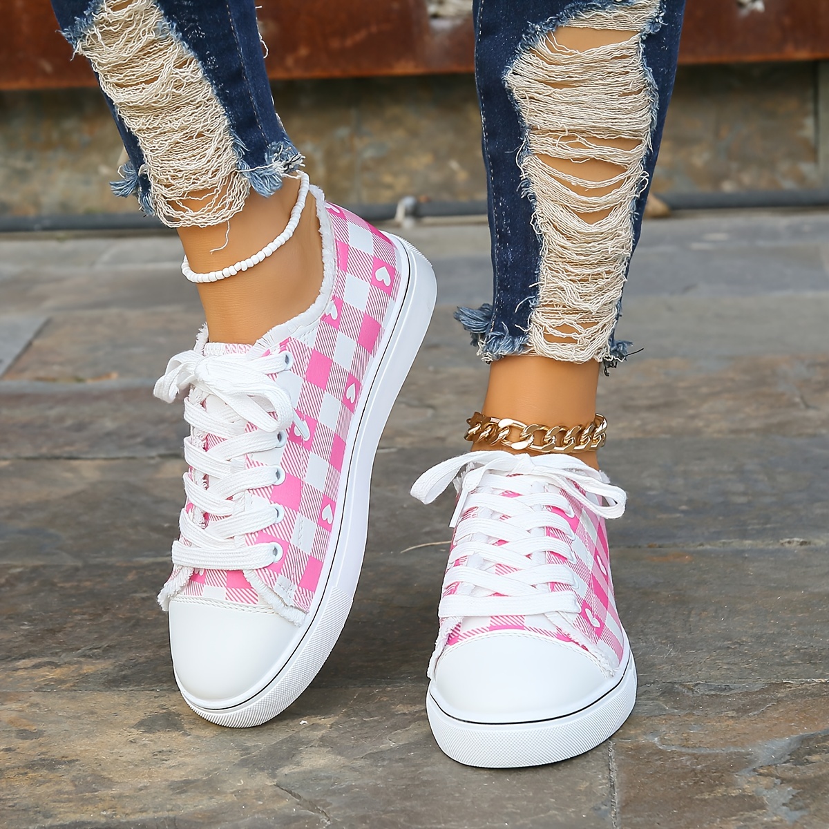 Moda Zapatillas Americanas Mujer Zapatillas Deportivas Casuales