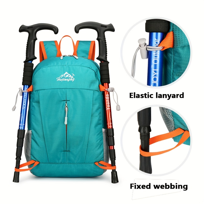 Faltbarer Tagesrucksack – 42x23x14,5 Cm, Wasserfest, Mit Tragetasche, Für Wandern, Reisen & Stadt