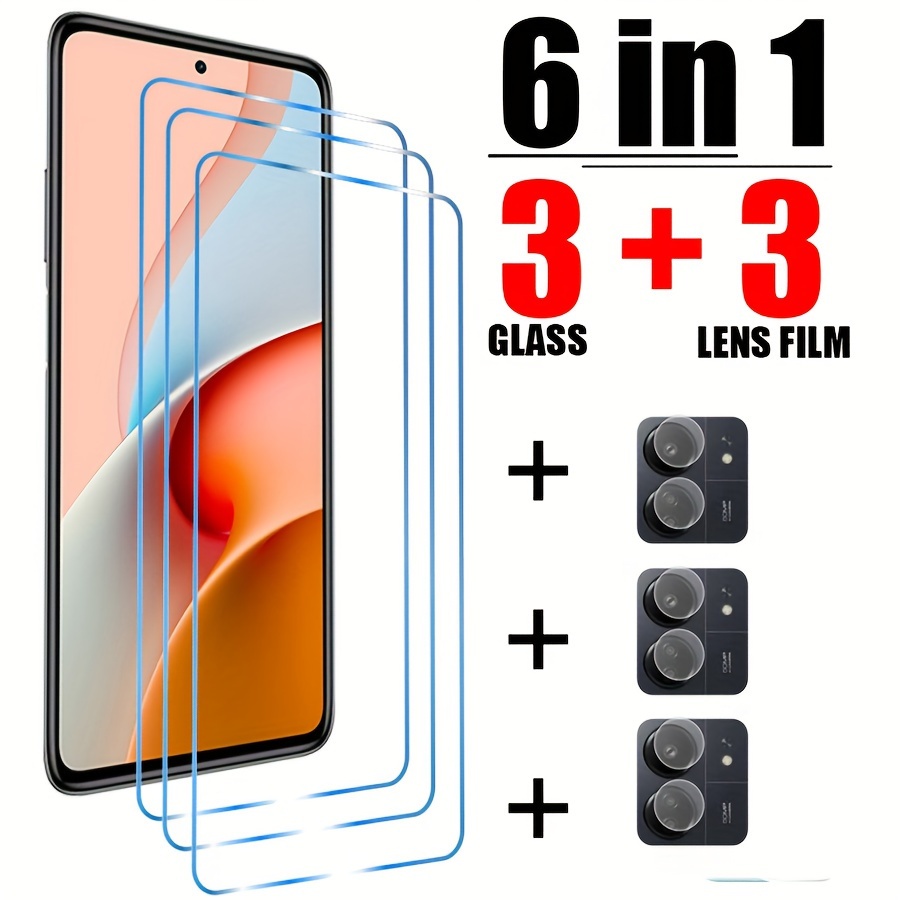 

3pcs Tempered Film + 3 Film