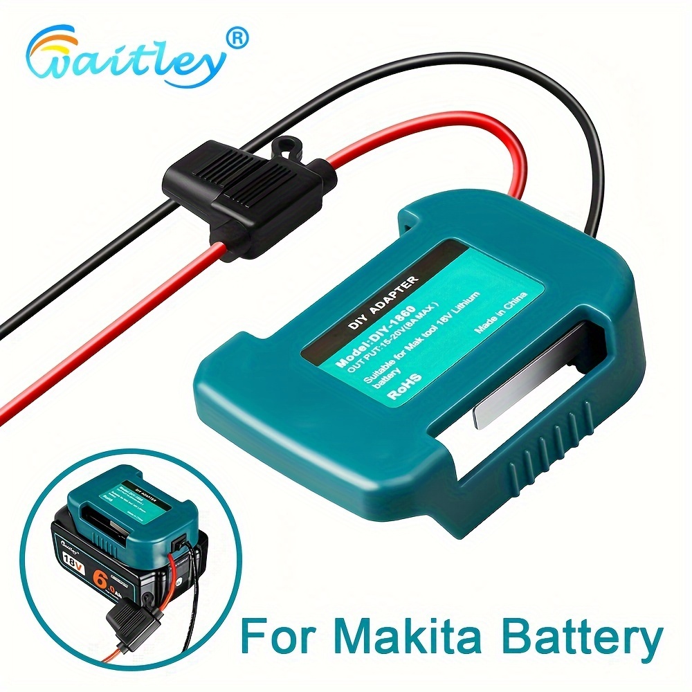 Convertitore adattatore batteria esterno per MT Makita 14V/18V