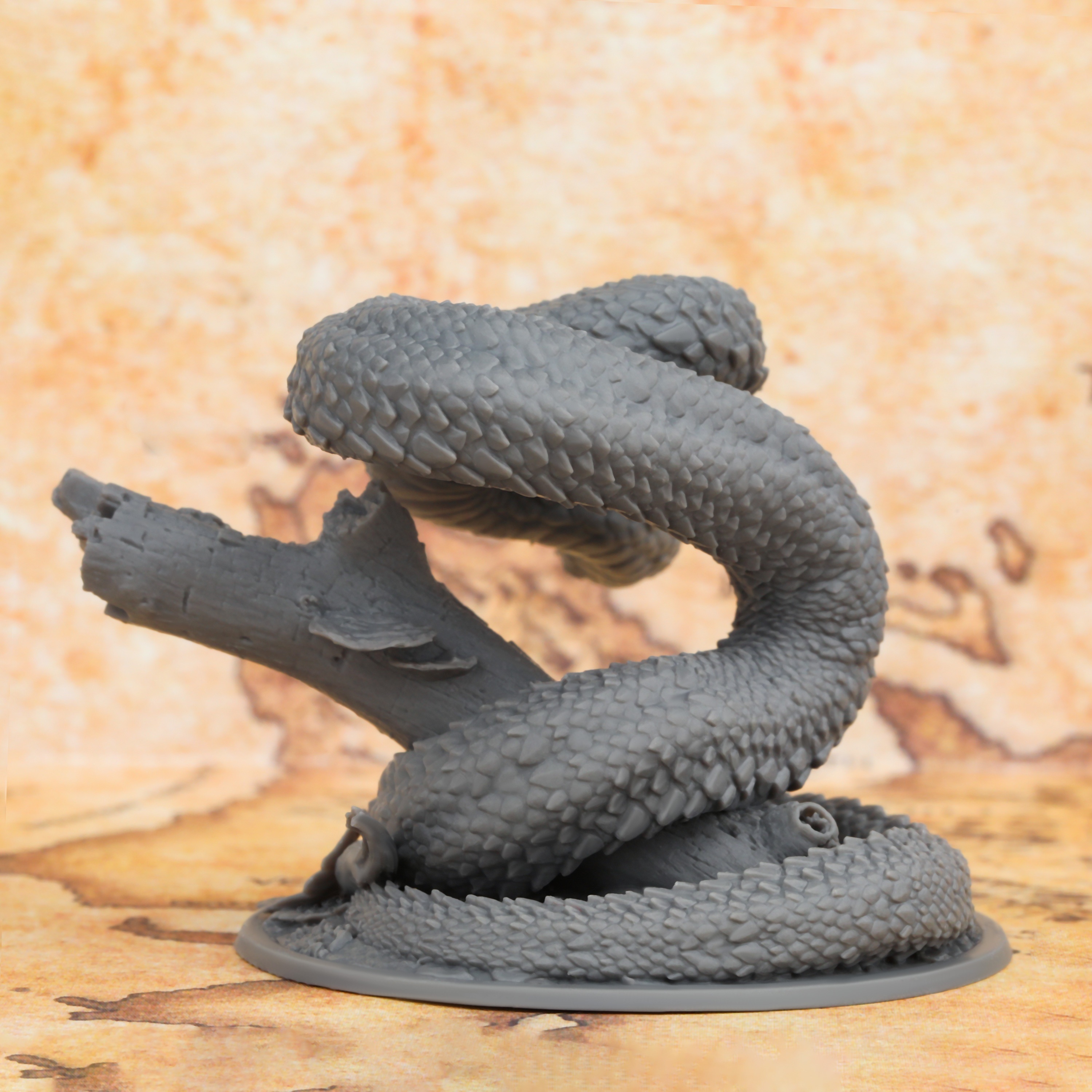 Omglobal 50mm Snake Miniature - Unleash Imagination With Vivid Rpg ...