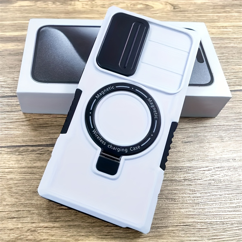 phone case luxury shockproof magnetic ring