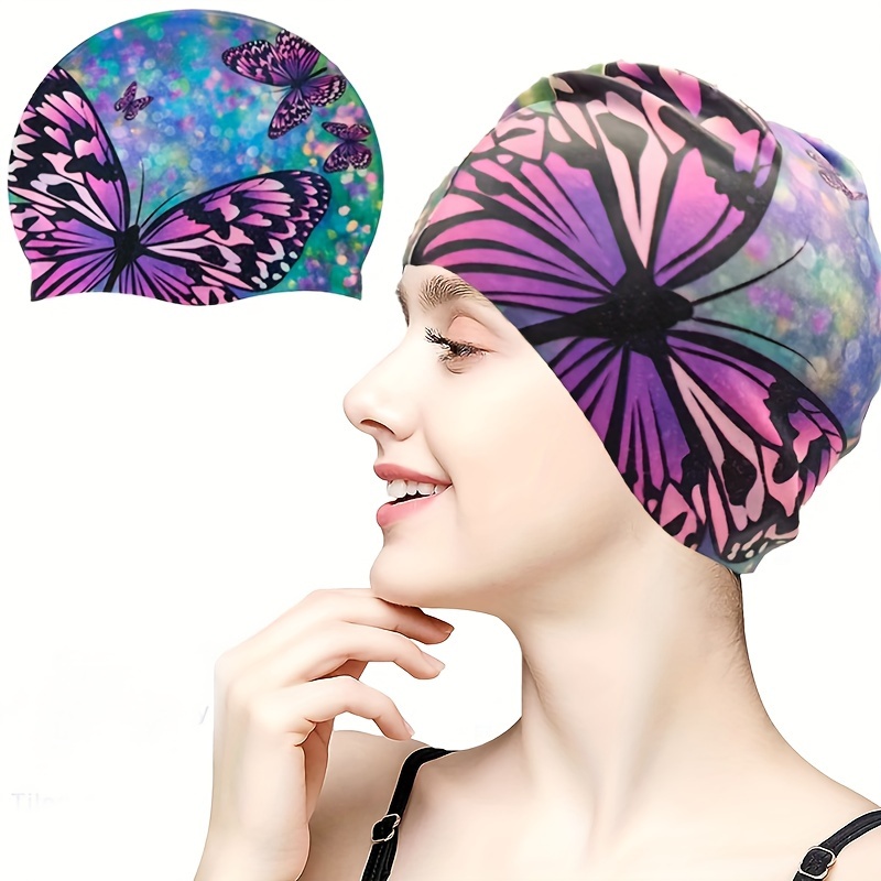 

1pc, Swimming Cap, And Swimming Cap, Adult , Diving Cap