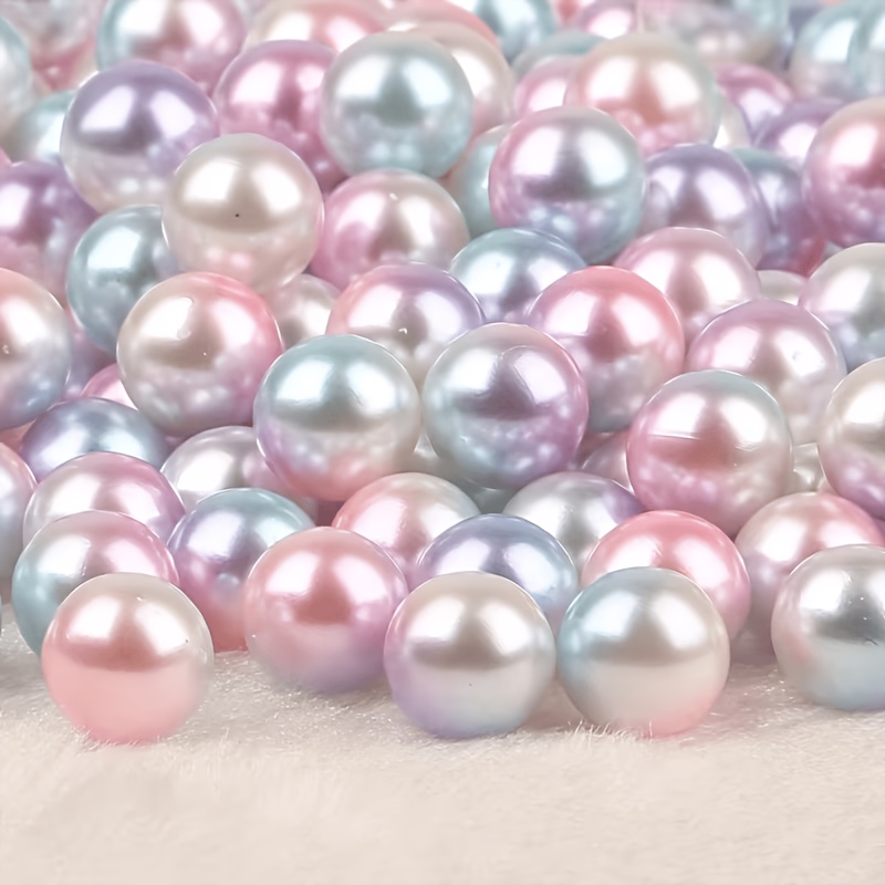 TEMU Perles rondes bicolores 4/6/8/10 mm, . Peuvent être utilisées pour la fabrication d'accessoires que bracelets et , avec une fabrication soignée.