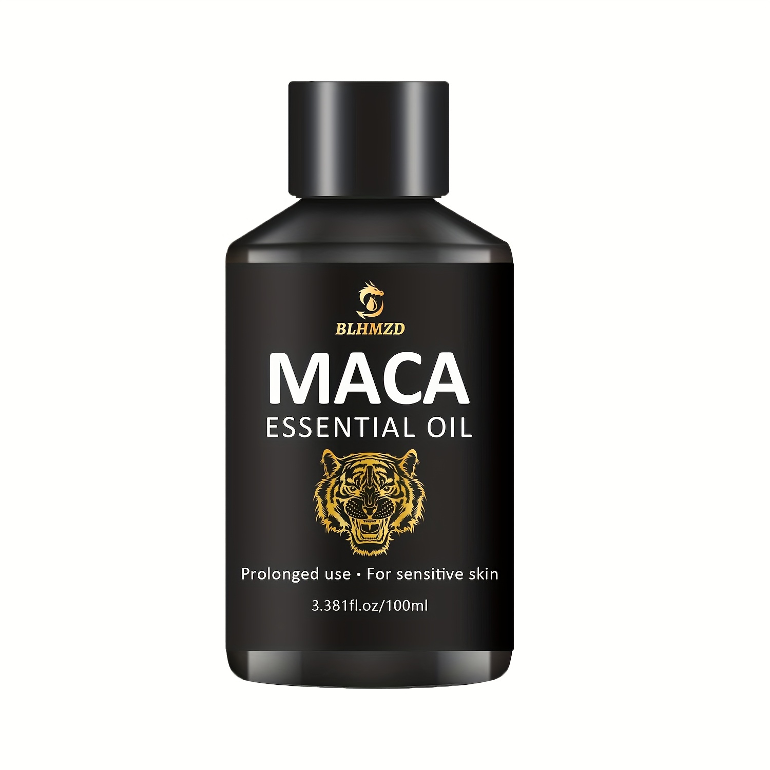 BLHMDZD Men'S Maca Essential Oil - Rain Fragrance, Alcohol-Free Massage Oil with Castor Oil, Suitable for Body, Back, And Face - Moisturizes And Soothes Sensitive Skin