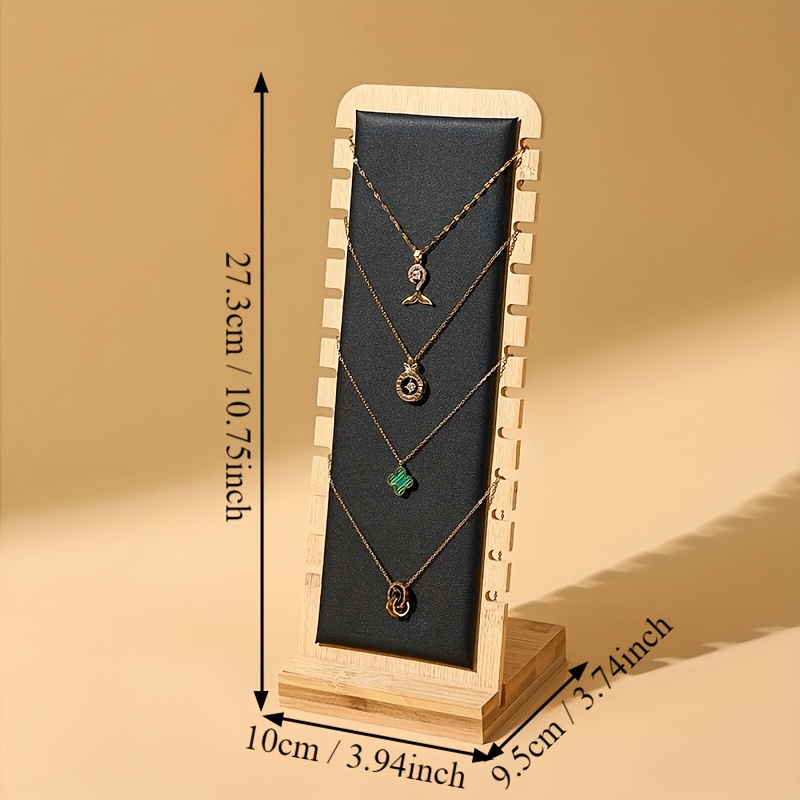 TEMU 1pc Necklace Display Stand, Premium Creative Fashion Jewelry Pendant Stand, Bracelet Tray Jewelry Jewelry Display Props Display Board