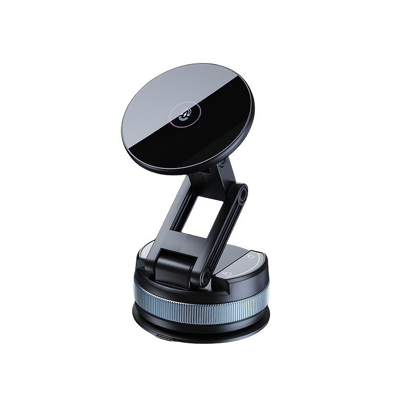 TEMU Araba Telefon Tutucu, Vakum Kupası + Manyetik Çift Mod, Masaüstü Araba Kullanımı, Gösterge Paneli Katlanabilir Navigasyon Aracı! XZ, Araç