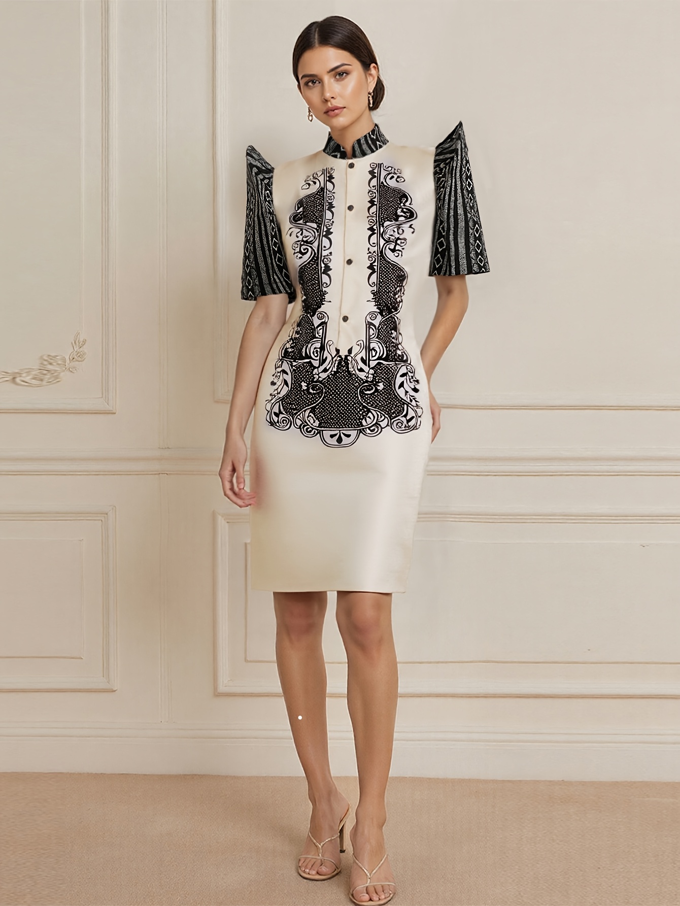 navy chiffon dress Blue Long Prom with V-Neck & Side Cutouts Suit Jacket Size/Waist Size:44/38 8.22 launch whilst the dramatic bell Sequin One Shoulder Feather
