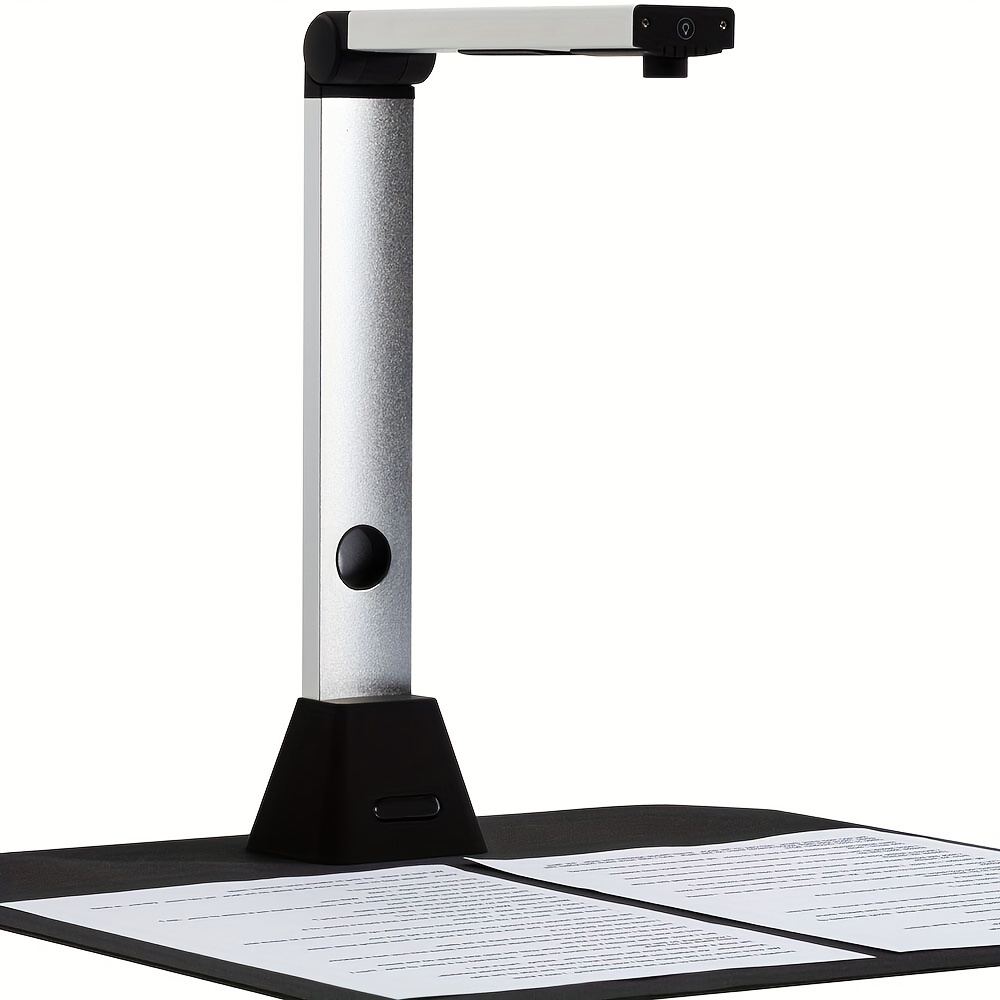 

Icodis D800 Portable Document Camera: High Definition 13mp Document Scanner Usb Visualizer Capture A3 Size Multilingual Ocr For Remote Office And Lesson, Not Compatible With