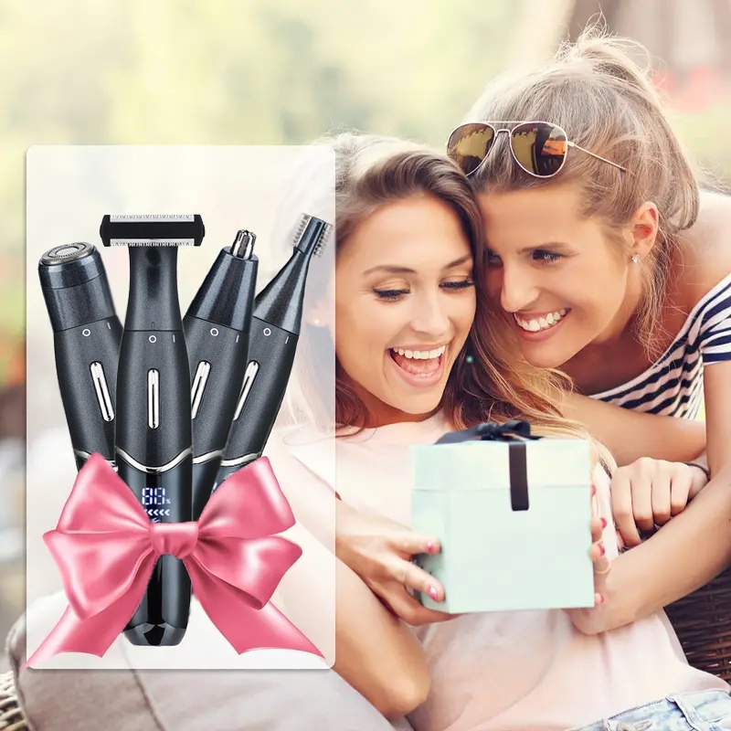 usb charging nose and ear hair trimmer portable electric nose hair trimmer   with 150mah lithium battery mini   fast charging through computer and car usb interface made of plastic material Product details 3