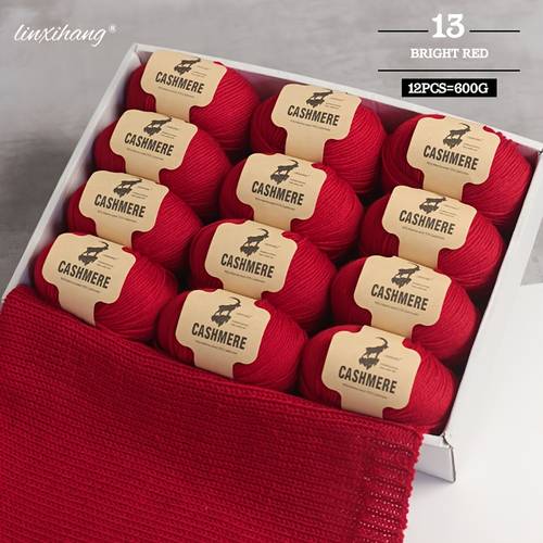 item picture 12pcs wool yarn warm knitted yarn 600g hand knitting material soft suitable for knitting cardigans scarves hats sweaters coats shawls handicrafts apparel accessories etc 30 colors