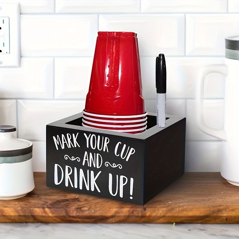 

Festive Holder: Mark Your Cup And ! - Perfect For Parties And Gatherings