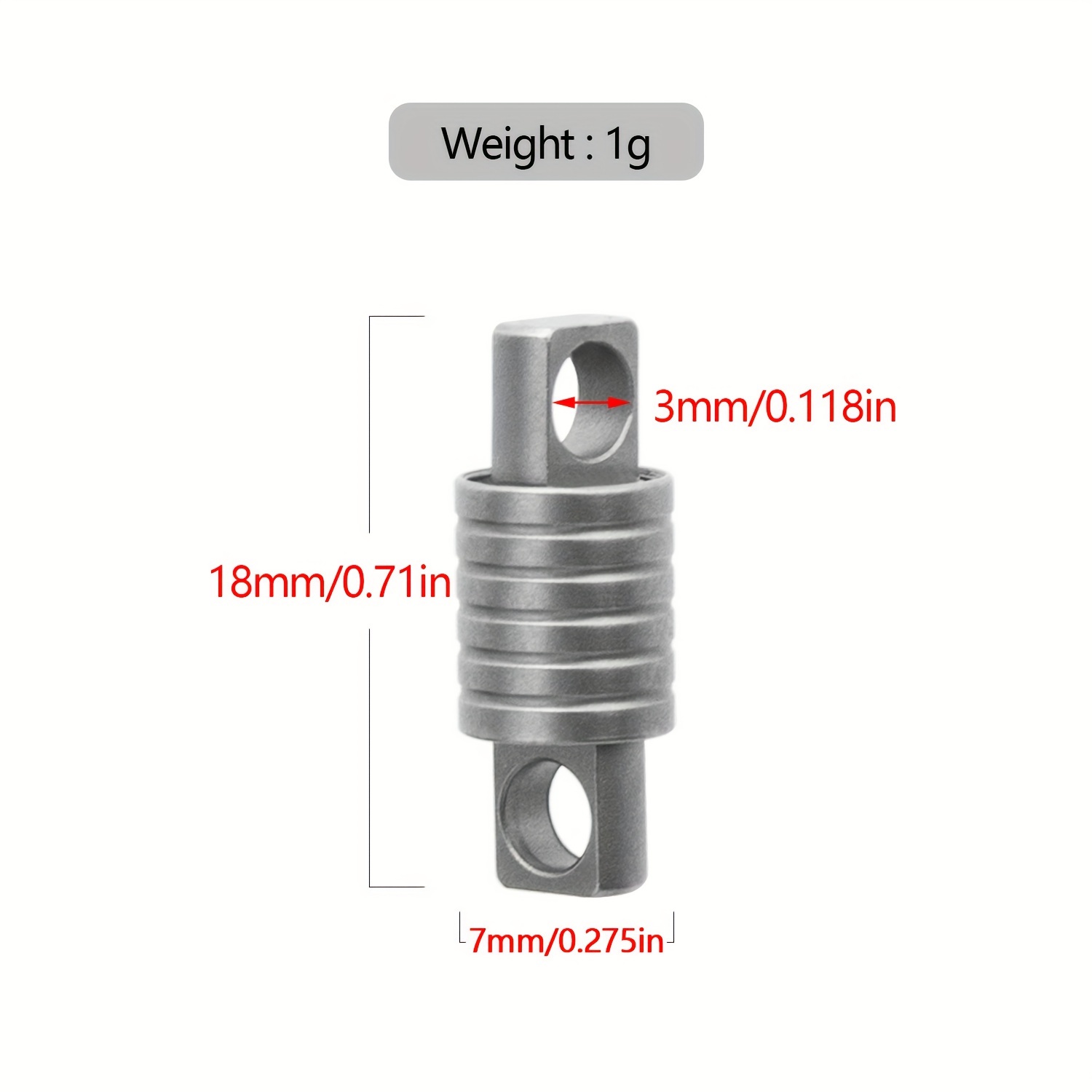 Mini Titanium Alloy Rotating , Multifunctional Portable And Waist Belt Keychain Keychain