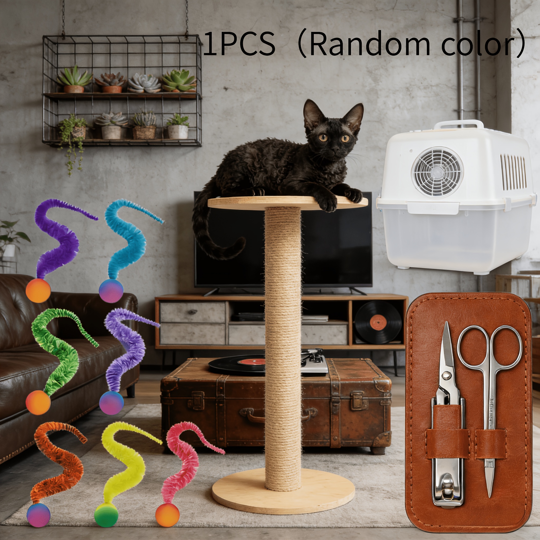 E-shop Indoor-Katzenspielzeug: Ultra-leiser, selbstdrehender, schwebender Katzenspielbringer. Hergestellt aus hochfestem, verstärktem Material mit
